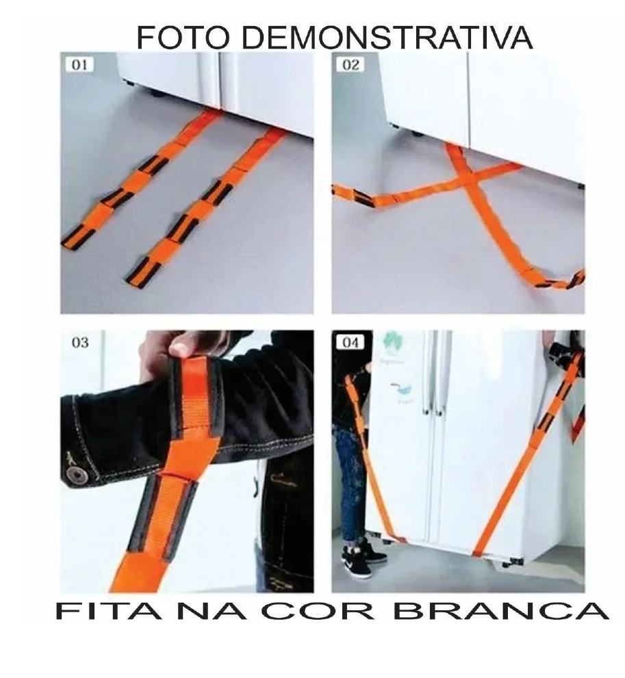 Cinta Para Transporte Cargas M\u00f3veis Mob\u00edlia Mudan\u00e7a - Tec Cintas